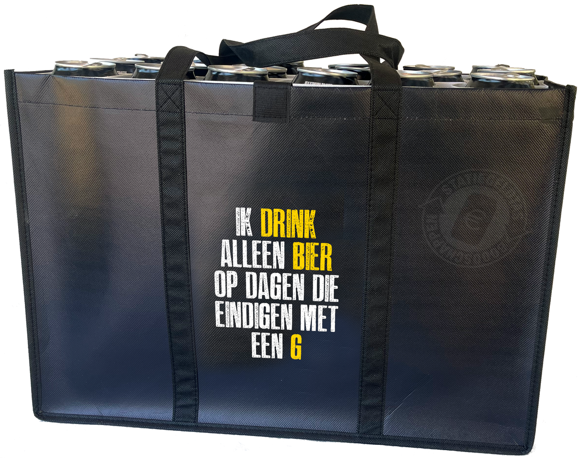ik drink alleen bier ....