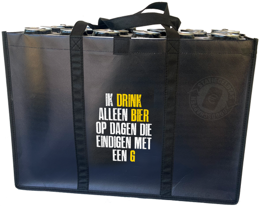 ik drink alleen bier ....