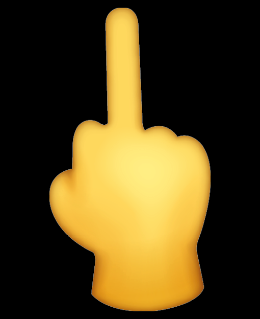 Middle finger
