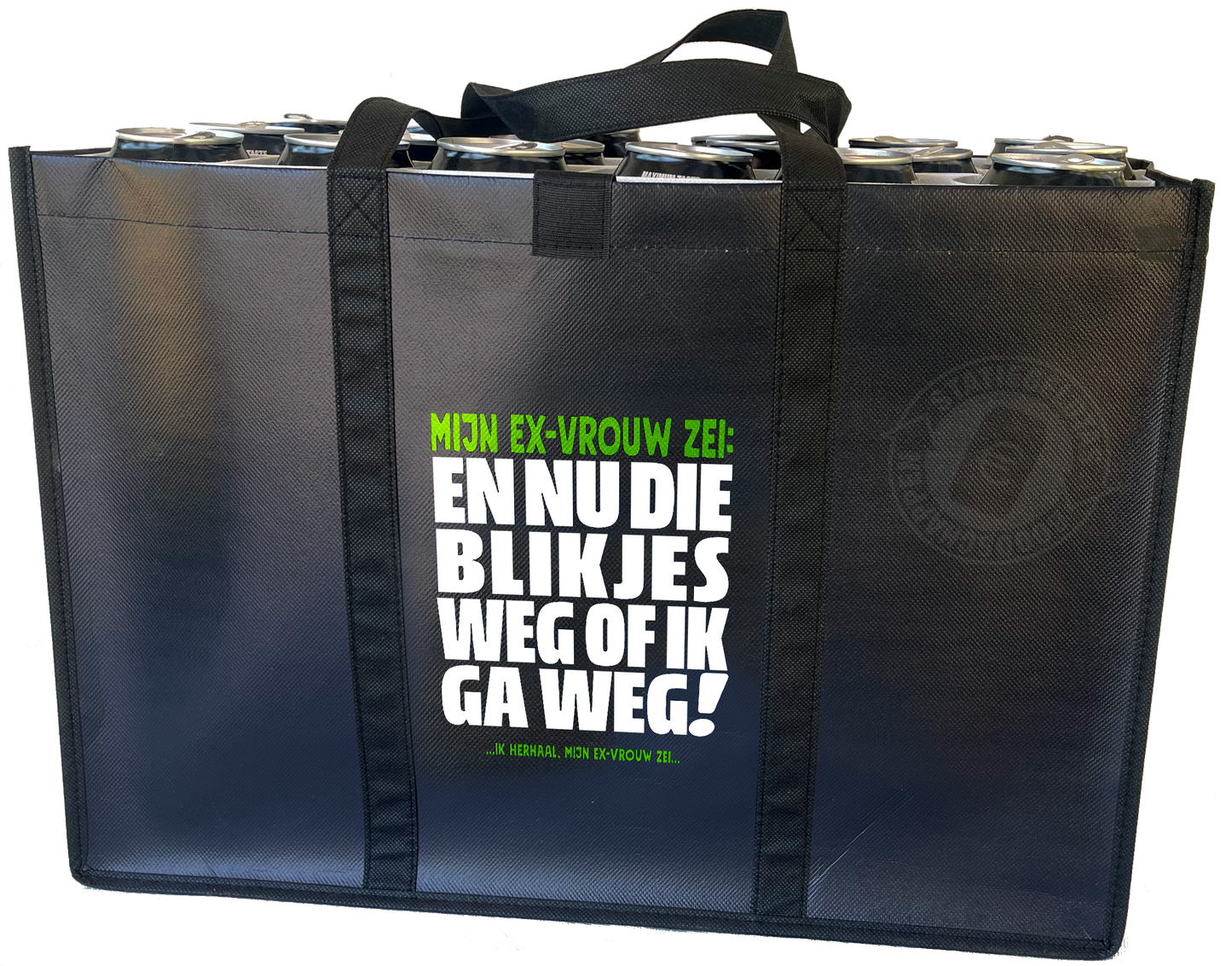 En nu die blikjes weg…