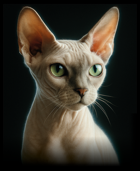 Katten tas Sphynx